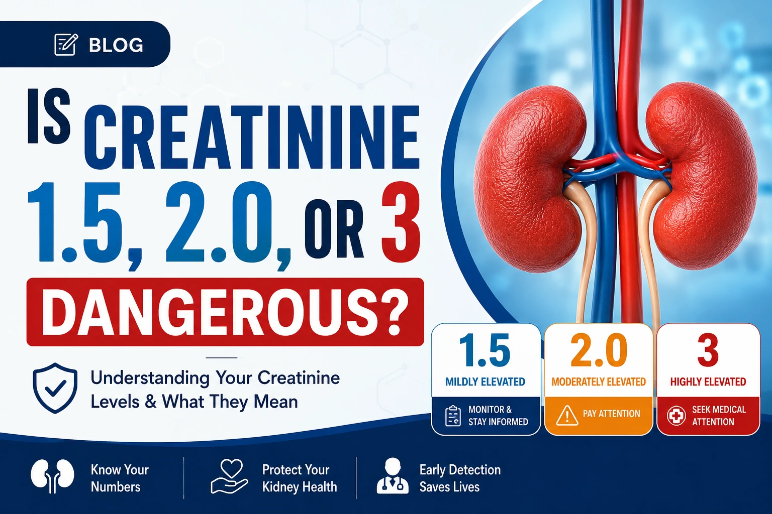 Is Creatinine 1.5, 2.0, or 3 Dangerous?